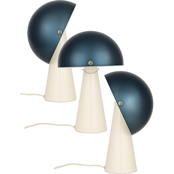 Светильник настольный ArtStyle HT-909BLB (бежевый/синий)