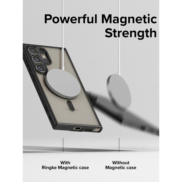 Чехол Ringke FUSION BOLD MAGNETIC для Galaxy S24 Ultra MATTE BLACK