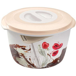 Емкость для миксера (Блендера) с декором 2,0л бежевый (431266007)