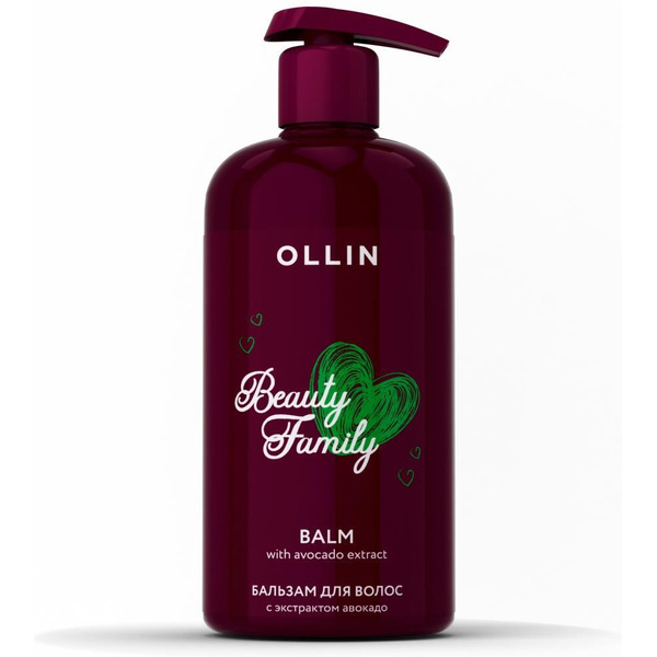 Бальзам для волос Ollin Professional с экстрактом авокадо, 500 мл
