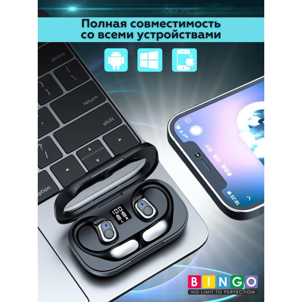 Наушники Bingo YW01 (черный)
