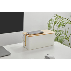 Органайзер для проводов Cactus CS-BOX-WH