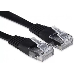 Патч-корд BURO BU-C6-FLAT-0.5M-B
