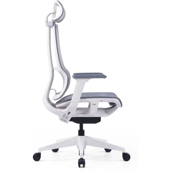 Кресло компьютерное SitZone E-303-001A-P1-WH (сетка, серый)