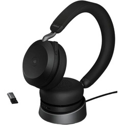 Гарнитура Jabra Evolve2 75 MS Stereo USB-A Desk (черный)