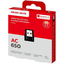 Wi-Fi адаптер Mercusys MA20N