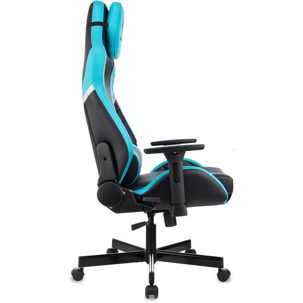 Кресло игровое Knight Thunder 5X (черный/голубой)