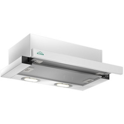 Вытяжка Elikor Интегра Glass 60П-400-В2Л 144567 (белый/белое стекло)
