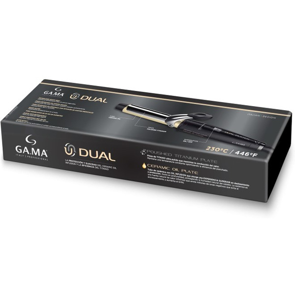 Щипцы для завивки волос GA.MA RGSTD-N 25 (ON-OFF DUAL PLATES) (GC1251)