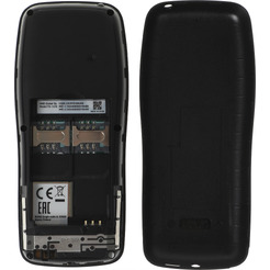 Телефон Nokia 105 Dual sim TA-1416 (темно-серый)