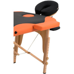 Массажный стол Atlas Sport Складной 2-с 70см 2D-70195/4 (черный/оранжевый)