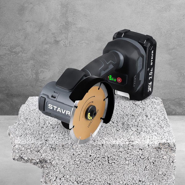 Угловая шлифмашина Stavr SAG 18BL-76V-1