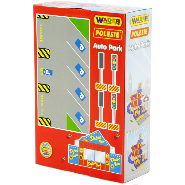 Игровой набор Полесье Паркинг 3-уровневый с автомобилями 37893