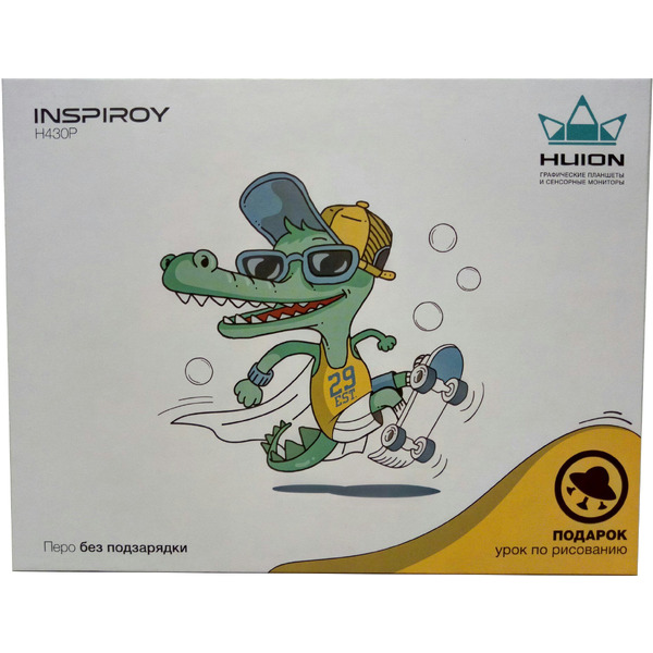 Графический планшет HUION H430P черный