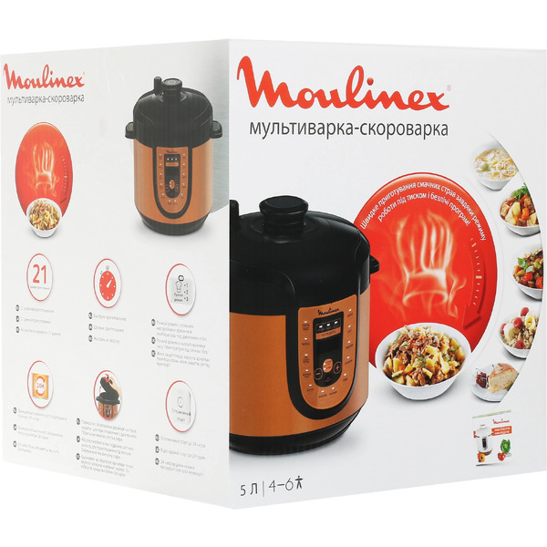 Мультиварка-скороварка MOULINEX CE5A0FF2