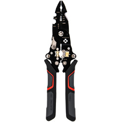 Многофункциональный инструмент для снятия изоляции Deli EDL383014