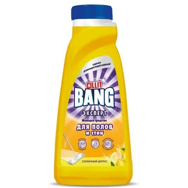 Средство моющее д/полов CILLIT BANG Солнечный цитрус 450 мл