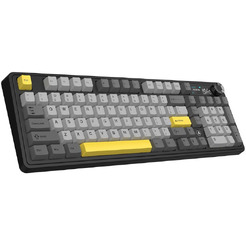 Компьютерная клавиатура AJAZZ AK980 V2 (Черно-серо-желтый)