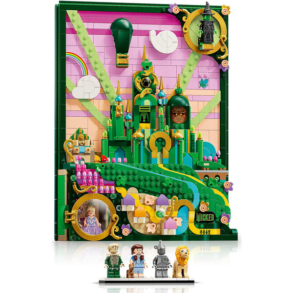 Конструктор Lego Wicked Изображение изумрудного города 75685