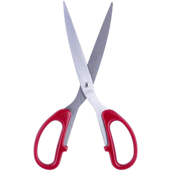 Ножницы 21 см DELI E6010RED