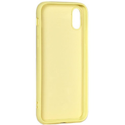 Бампер BINGO LiquidI TPU для APPLE iPhone X/XS Желтый