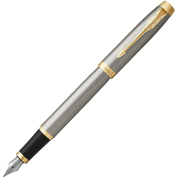 Ручка перьевая "IM Core Brushed Metal GT" PARKER 142540 / 1931649