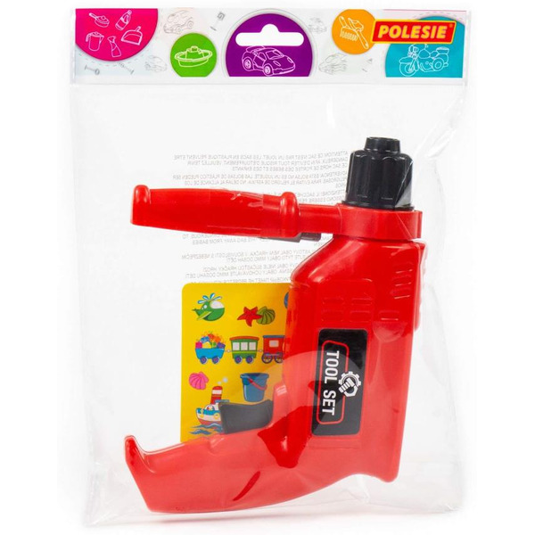 Дрель игрушечная Полесье 90461 (красный)