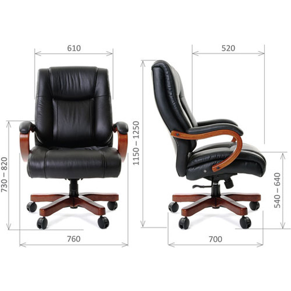 Кресло офисное Chairman 403 (черный)