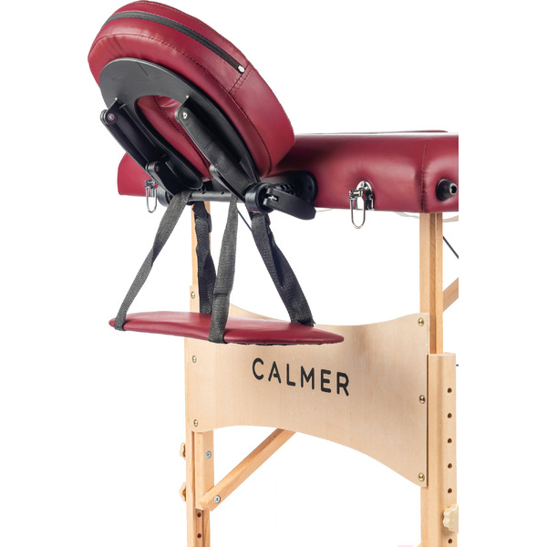 Массажный стол Calmer Bamboo Three 70 (красный)