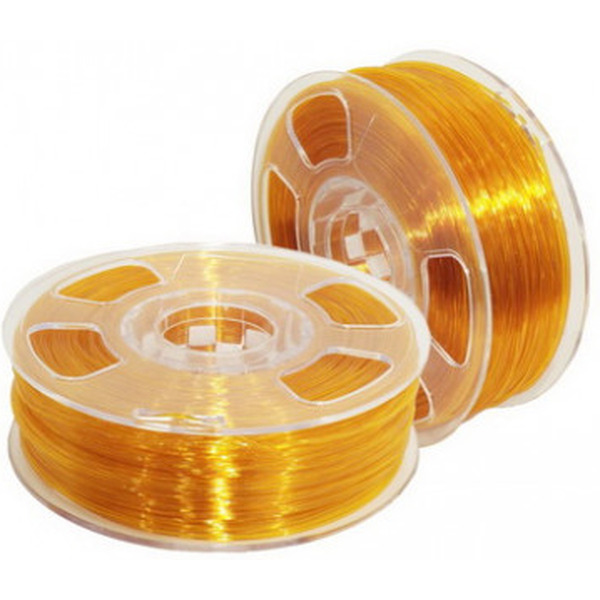 Пластиковая нить U3Print GF PETG 1,75 мм 1000 г (янтарный, полупрозрачный)