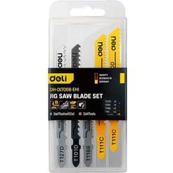 Набор пилок для лобзика Deli EDH-QJT008-EH1 (8 предметов)
