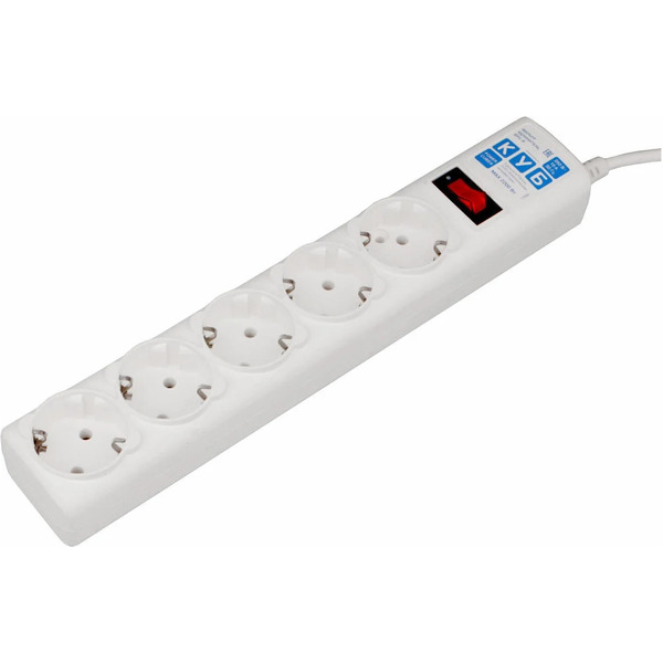 Сетевой фильтр Power Cube SPG-B-0,5M-WHITE