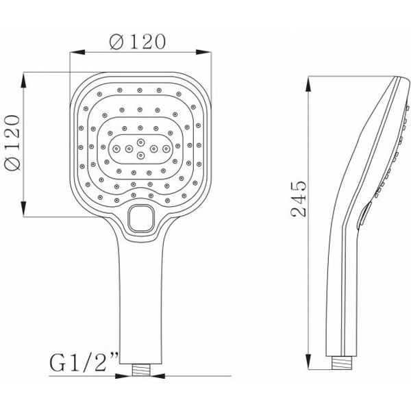 Душевая лейка AV Engineering AVSSS-032