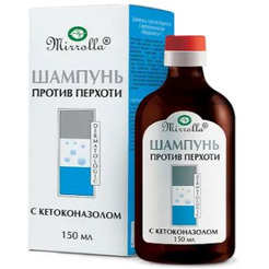 Шампунь Mirrolla От перхоти с кетоконазолом 150 мл