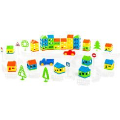 Конструктор Полесье 53732 Построй свой город