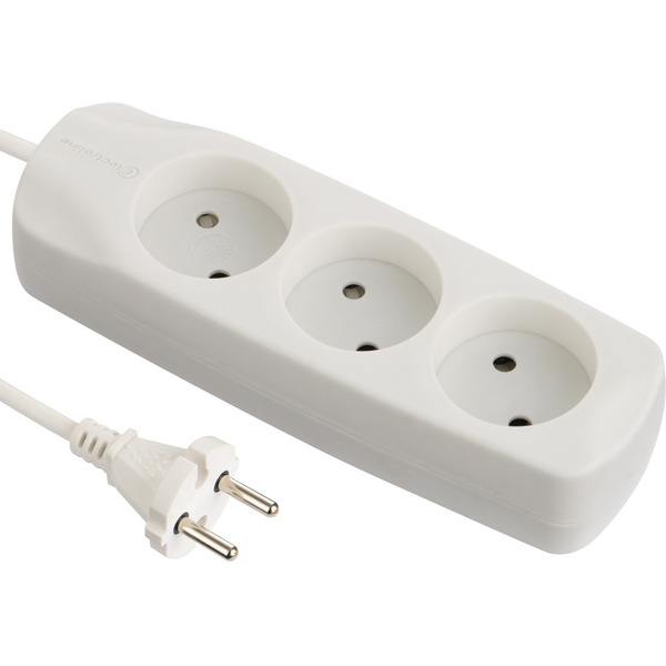 Удлинитель Electraline 62000 (1.5 м, белый)