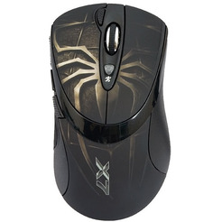 Мышь A4Tech XL-747H (черный/коричневый)