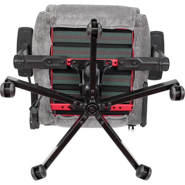 Кресло игровое Knight N1 Fabric Light-19 (1626370) серый