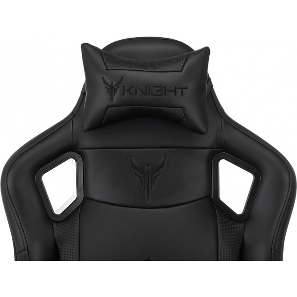 Игровое кресло Knight Gladiator (экокожа черный)