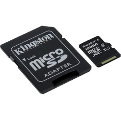 Карта памяти Kingston SDCS/128GB microSDHC