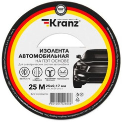 Изолента автомобильная KRANZ KR-09-2916-1
