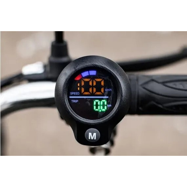 Электровелосипед AVM E-ALFA 20 Pro (серебристый)