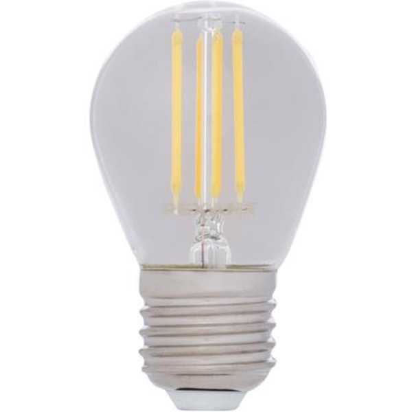 Лампа филаментная REXANT 604-128 Шарик GL45 7,5Вт 600Лм 4000K E27 диммируемая, прозрачная колба