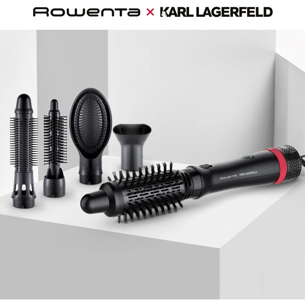 Фен-щетка Rowenta Karl Lagerfeld Express Style CF634LF0
