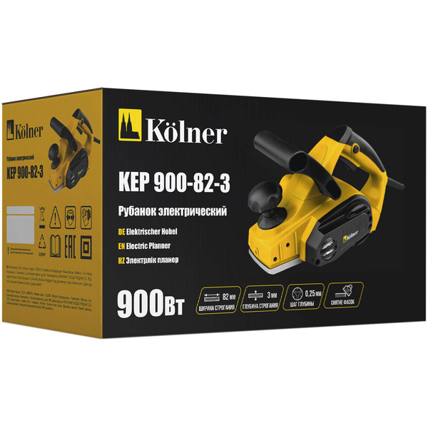 Рубанок Kolner KEP 900-82-3