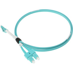 Кабель Lanmaster LAN-2LC-2SC/OM3-1.0
