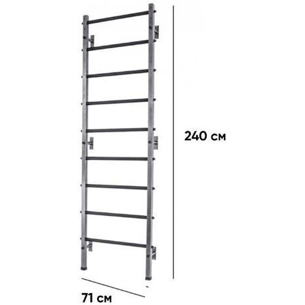 Шведская стенка GetActive Force 4GA-05 (серебристый)