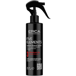 Спрей для волос EPICA Professional средней фиксации с термозащитным комплексом Five Elements, 200 мл
