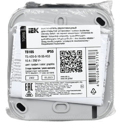 Выключатель IEK Tors TS-V20-0-10-55-K53