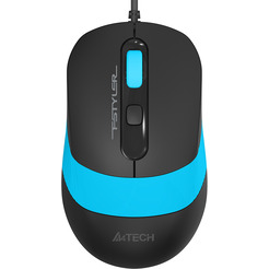 Клавиатура + мышь A4Tech Fstyler F1010 (черный/синий)